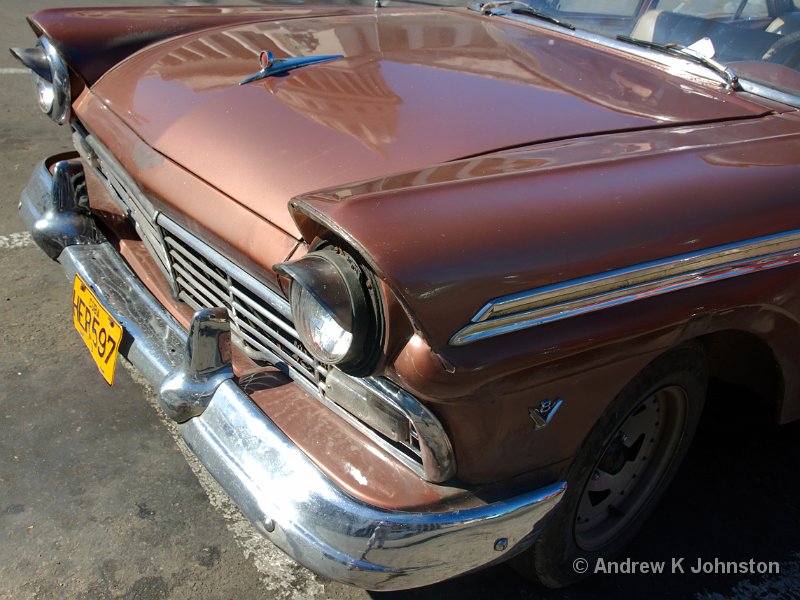 1110_7D_2740-2 HDR.jpg - Car in front of the Capitolio, Havana